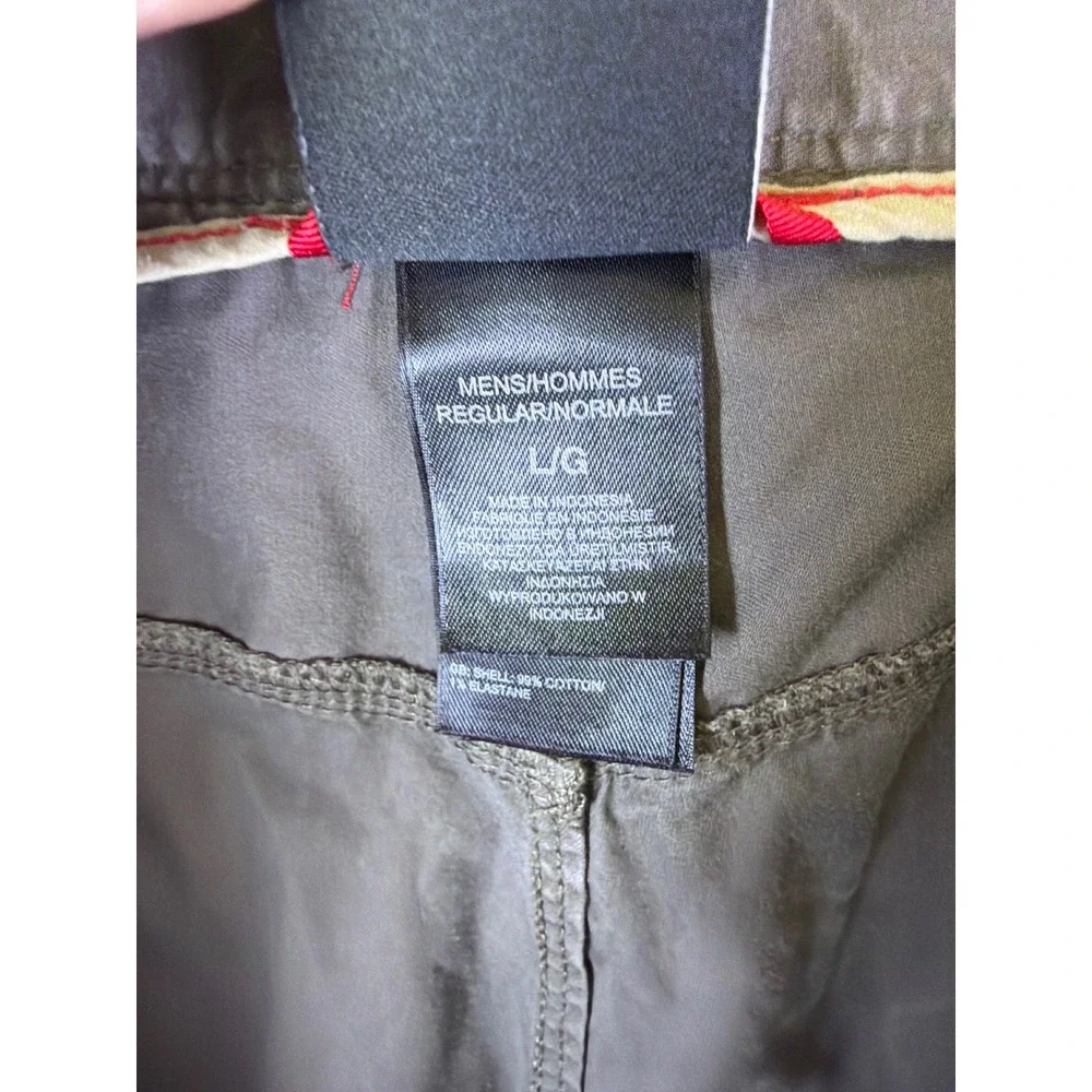 The North Face Shorts Mens Large Brown (Fits 36x10) Cotton Blend Hiking Trail